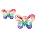 Rainbow Butterfly Wind Spinner