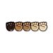 BLM Brown Fists of Solidarity Lapel Pin