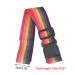 Rainbow Nylon Luggage Strap