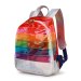 Transparent Rainbow Pride Backpack