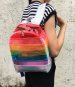 Transparent Rainbow Pride Backpack