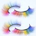 Rainbow Real Mink Eyelashes – 7 Colors of Flawless Fierceness!