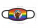 Rainbow Pride/Transgender With Black Lives Matter Fist Face Mask - Limited Quantity Available NOW SHIPPING