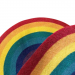 Colorful Rainbow Household Area Carpet