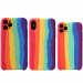 Original Rainbow Liquid Silicone iPhone Case