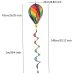 Rainbow Hot Air Balloon Windsock Colorful Wind Spinner Garden Home Decoration