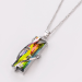 Rainbow Stone Tree Of Life Pendant Necklace