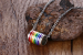 Rainbow Pride Barrel Pendant Necklace