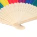 Rainbow Hand Held Folding Fan