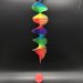 Rainbow Twisted Wind Chime Outdoor Hanging
