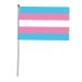 10pk Hand Transgender Flags 8.5" by 5.5"