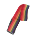 Rainbow Nylon Luggage Strap