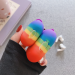 Rainbow Silicone Case For Airpods Pro & Airpods  Case