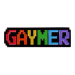 Rainbow GAYMER Lapel Pin