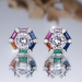 Rainbow Gemstone Earrings – Spark with Pride