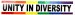 Unity In Diversity Rainbow Pride Bumper Sticker (8" x 1.5")