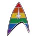 Star Trek Insignia ‘Rainbow Delta’ Enamel Pin