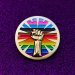 Inclusive Pride Resist Fist pin