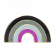 Asexual Rainbow Lapel Pin