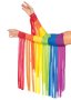 Rainbow Fringe Arm Piece