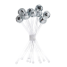 Disco Balls Cocktail Stirrers 12pk