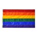 Gay Pride - 6' x 10' Foot Rainbow Sewn Nylon Flag