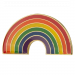Gay Pride Rainbow Label Pin