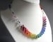 Candy Spectrum Rainbow Twist Necklace – Sparkle With Pride