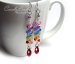 Sparkling Rainbow Swarovski Twist Earrings