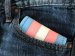 Handmade Transgender Pride Leather Bi-fold Wallet