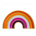 Lesbian Rainbow Label Pin