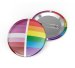 Lesbian pride pin button