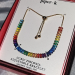 Piper K Rainbow Cubic Zirconia Adjustable Bracelet