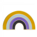 Non-binary Rainbow Lapel Pin