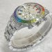Silver Rainbow Pride Bling Watch – Sparkle with Pride