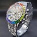 Silver Rainbow Pride Bling Watch – Sparkle with Pride