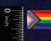 "Progress Pride" Flag by Daniel Quasar Silicone Flag Pin